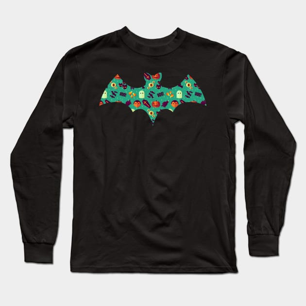 SPOOKY Long Sleeve T-Shirt by BadOdds